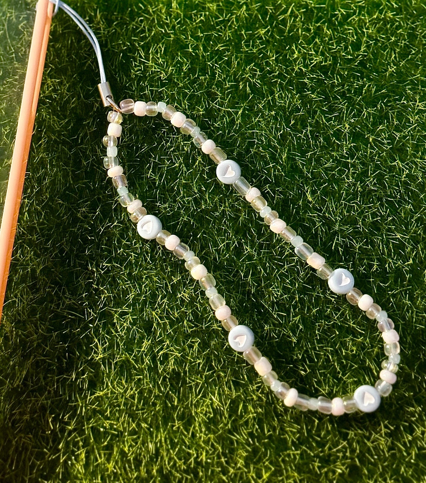 Heart Phone Charm Accessory, Phone Lanyard Add-On, Cute Phone Case Accessories, Heart Jewelry Gift, Phone Case Accessory, Gift for Her