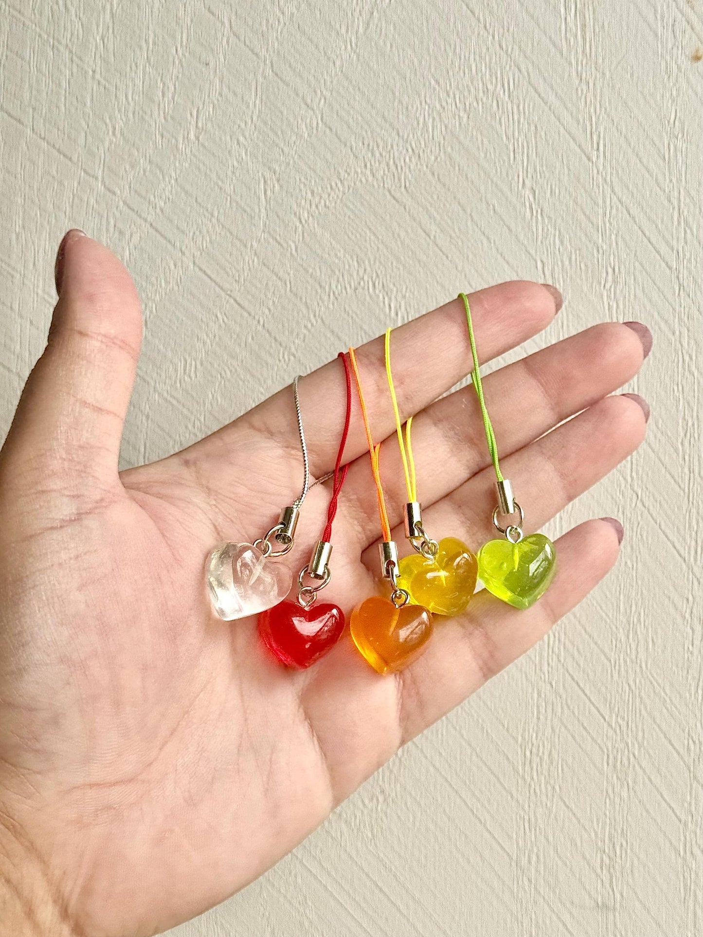 Heart Phone Charm | Phone Accessory | Cute Charm for Phone | Phone Decor | Gift for Her | Mobile Charm