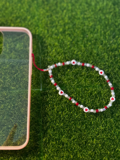 Heart Phone Charm Accessory, Phone Lanyard Add-On, Cute Phone Case Accessories, Heart Jewelry Gift, Phone Case Accessory, Gift for Her