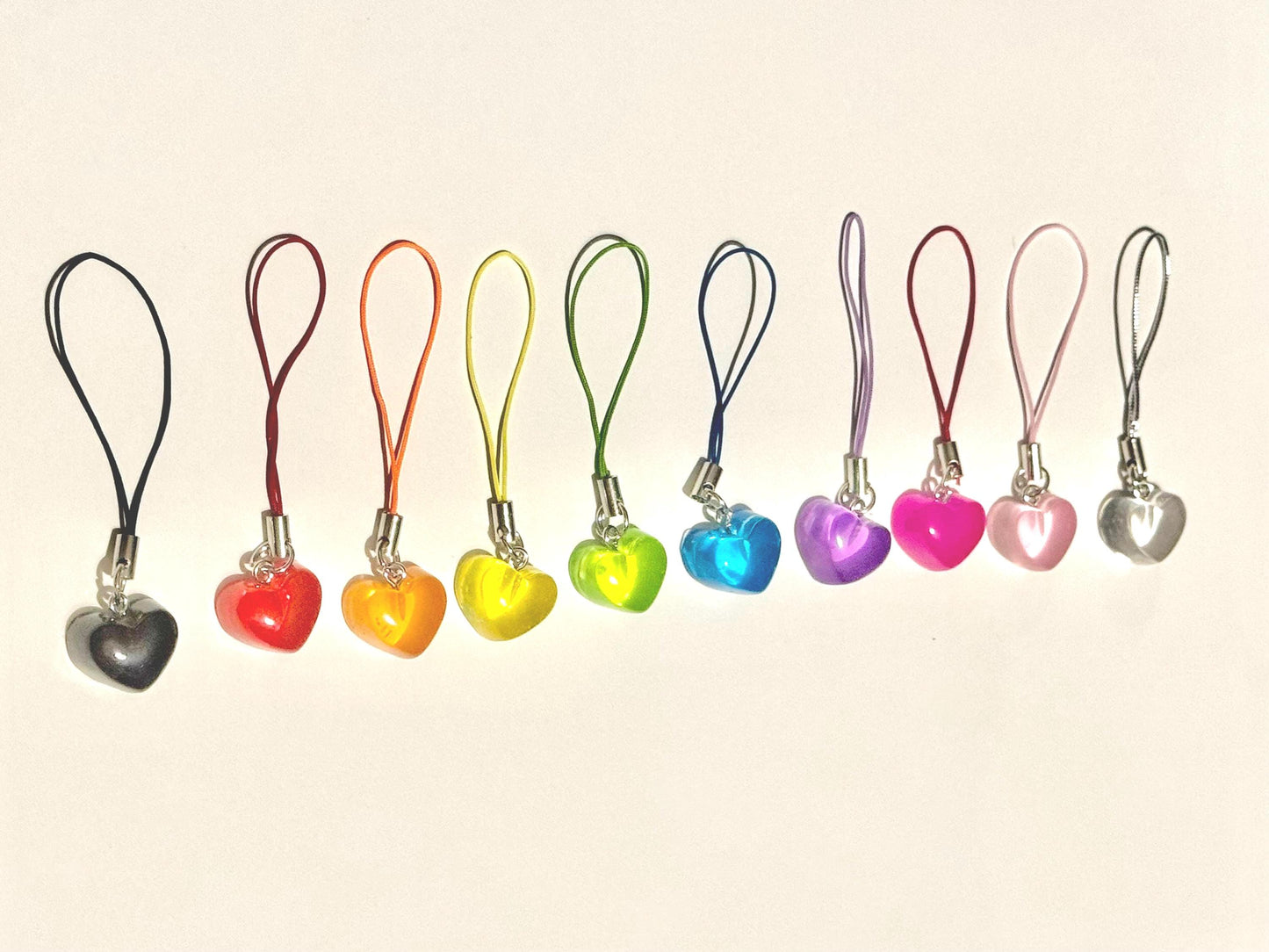 Heart Phone Charm | Phone Accessory | Cute Charm for Phone | Phone Decor | Gift for Her | Mobile Charm