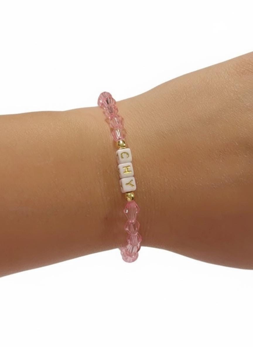 Custom Word Bracelet | Name Bracelet | Gold Plated or Stainless Steel | Personalized Gift for Her | Dainty Jewelry