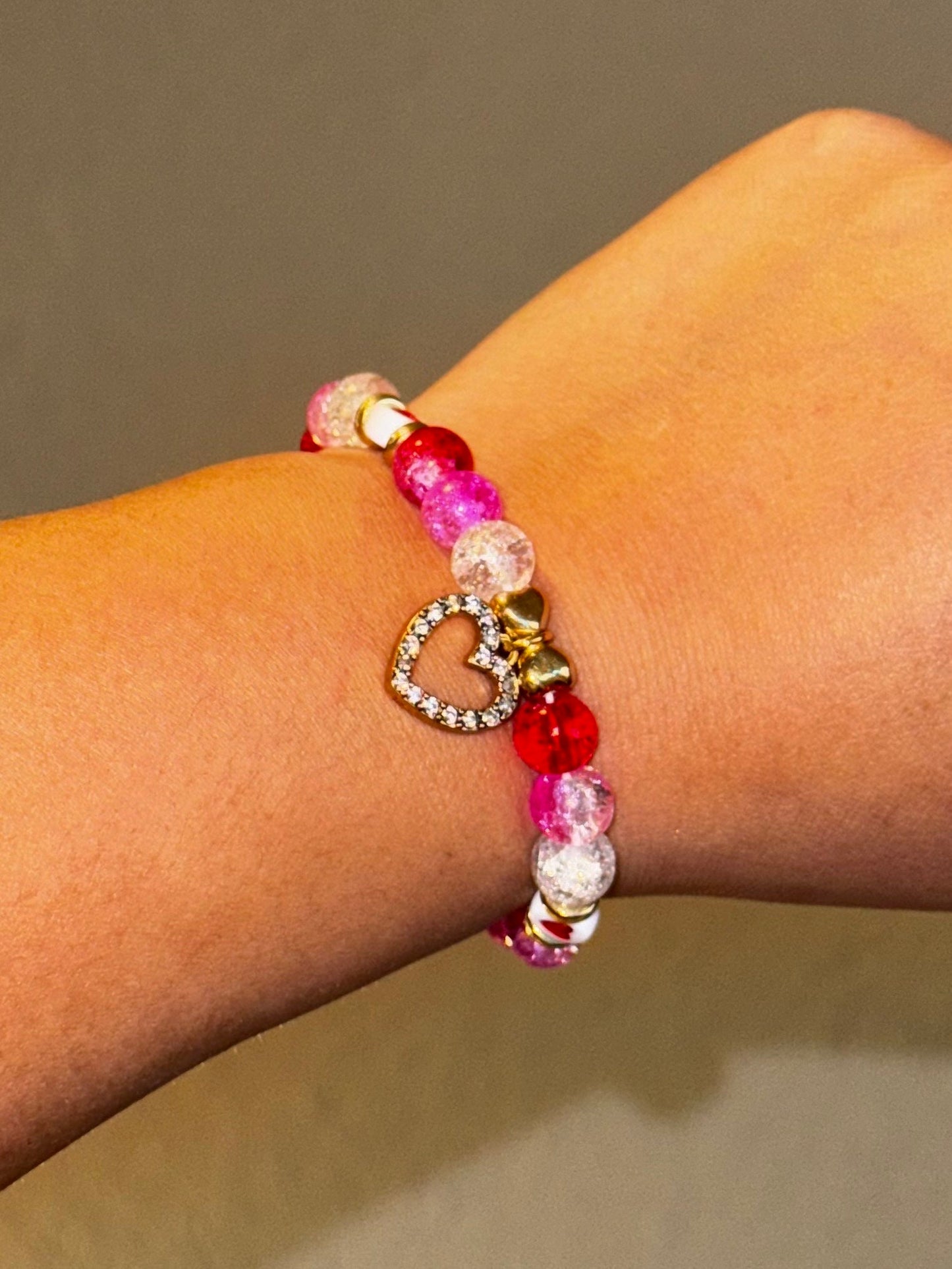 Valentine’s Day Heart Bracelet