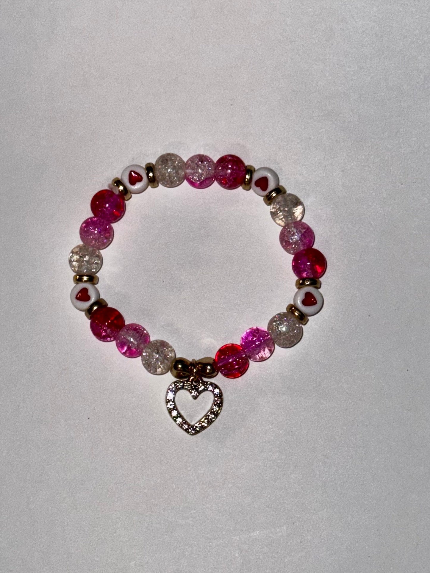 Valentine’s Day Heart Bracelet